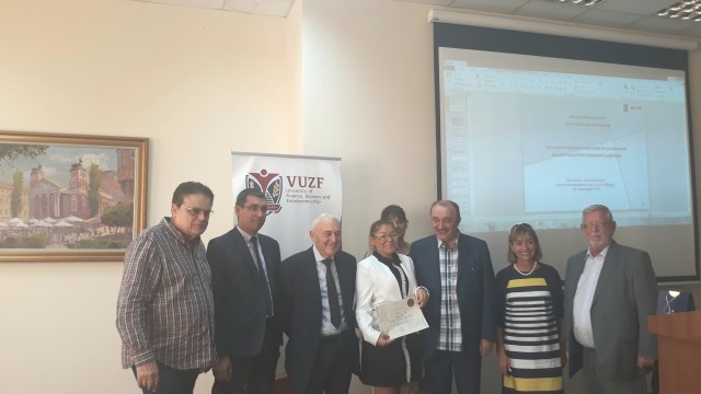 Публична защита на дисертация за присъждане на образователната и научна степен „доктор“ на докторанта Дияна Банкова